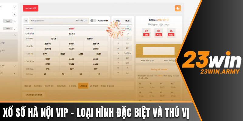 Xổ số Hà Nội VIP